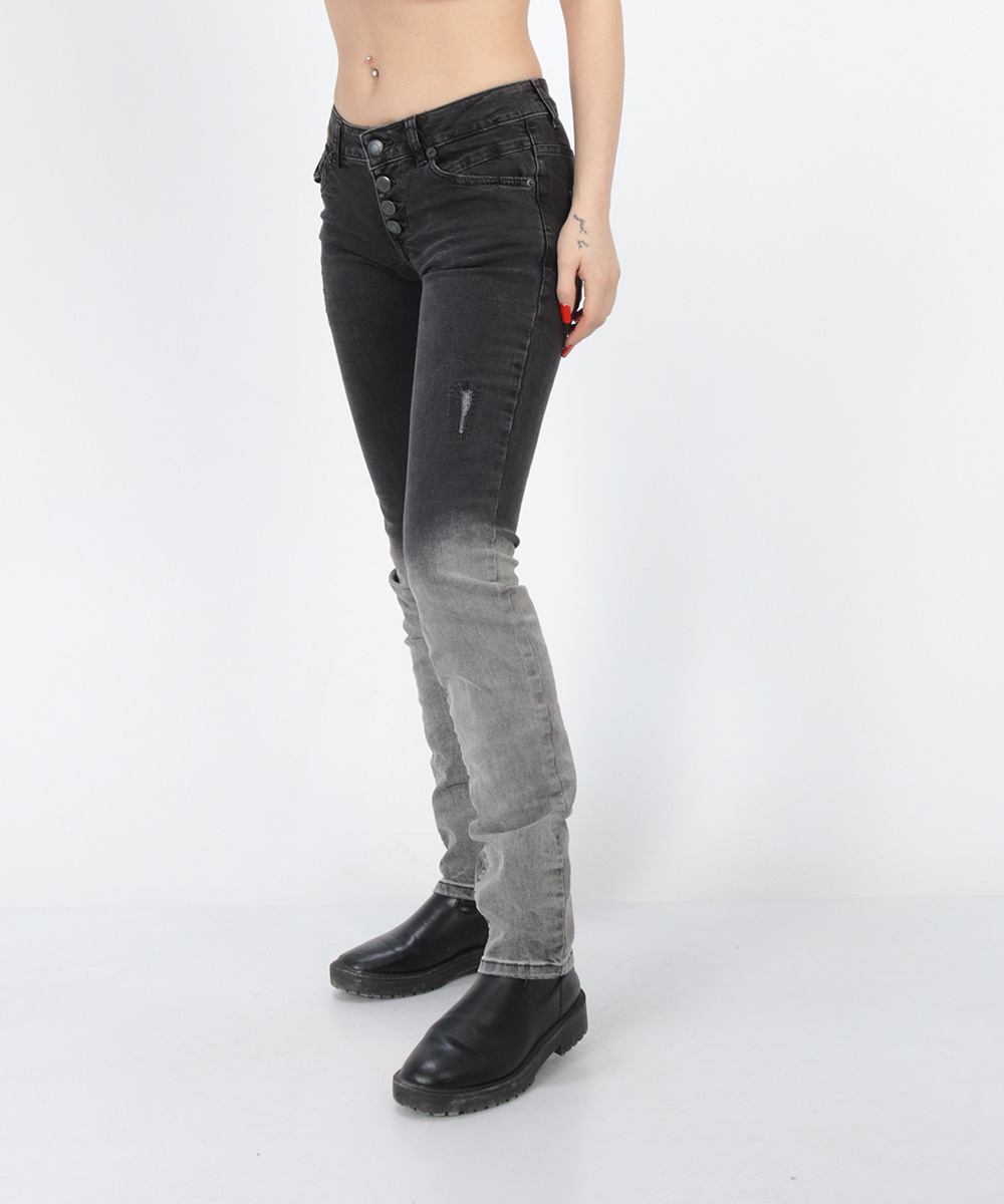 Blugi Q/S, gri inchis, W32/L32