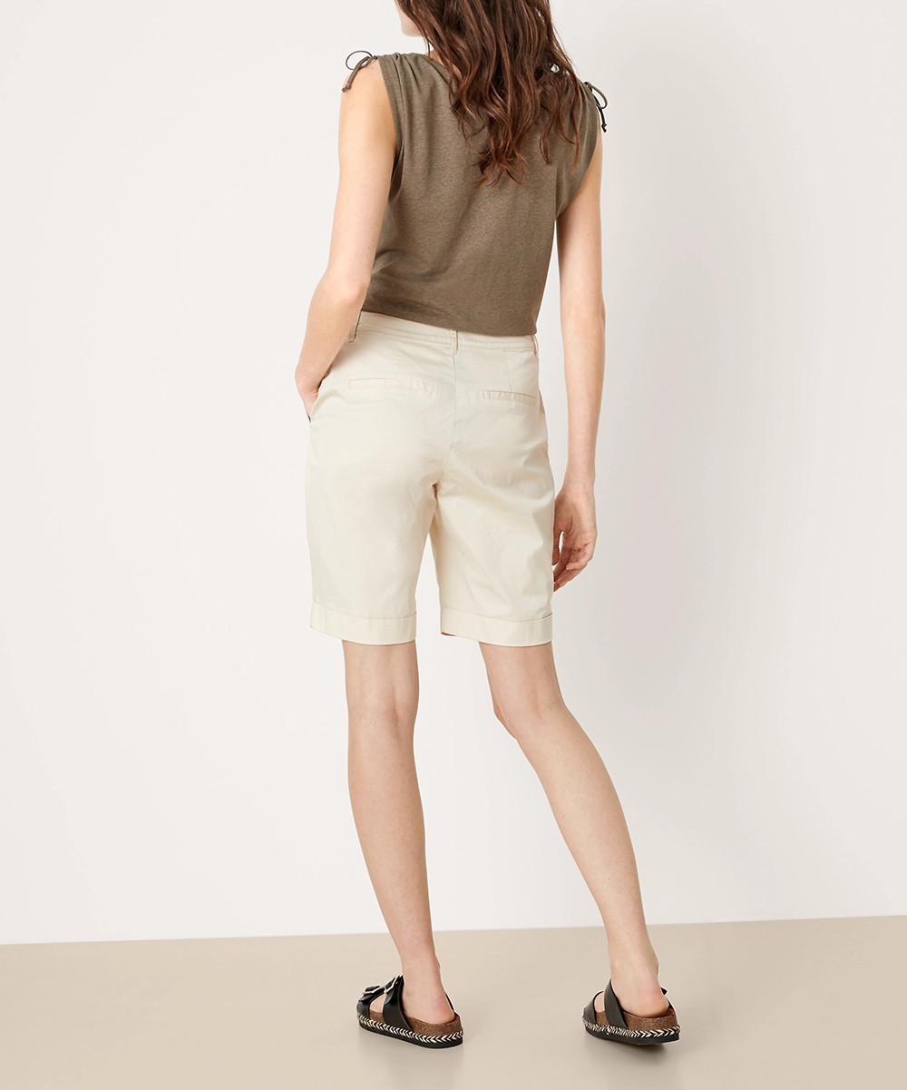 Pantaloni scurti s.Oliver, ecru, W46 - 1 | YEO