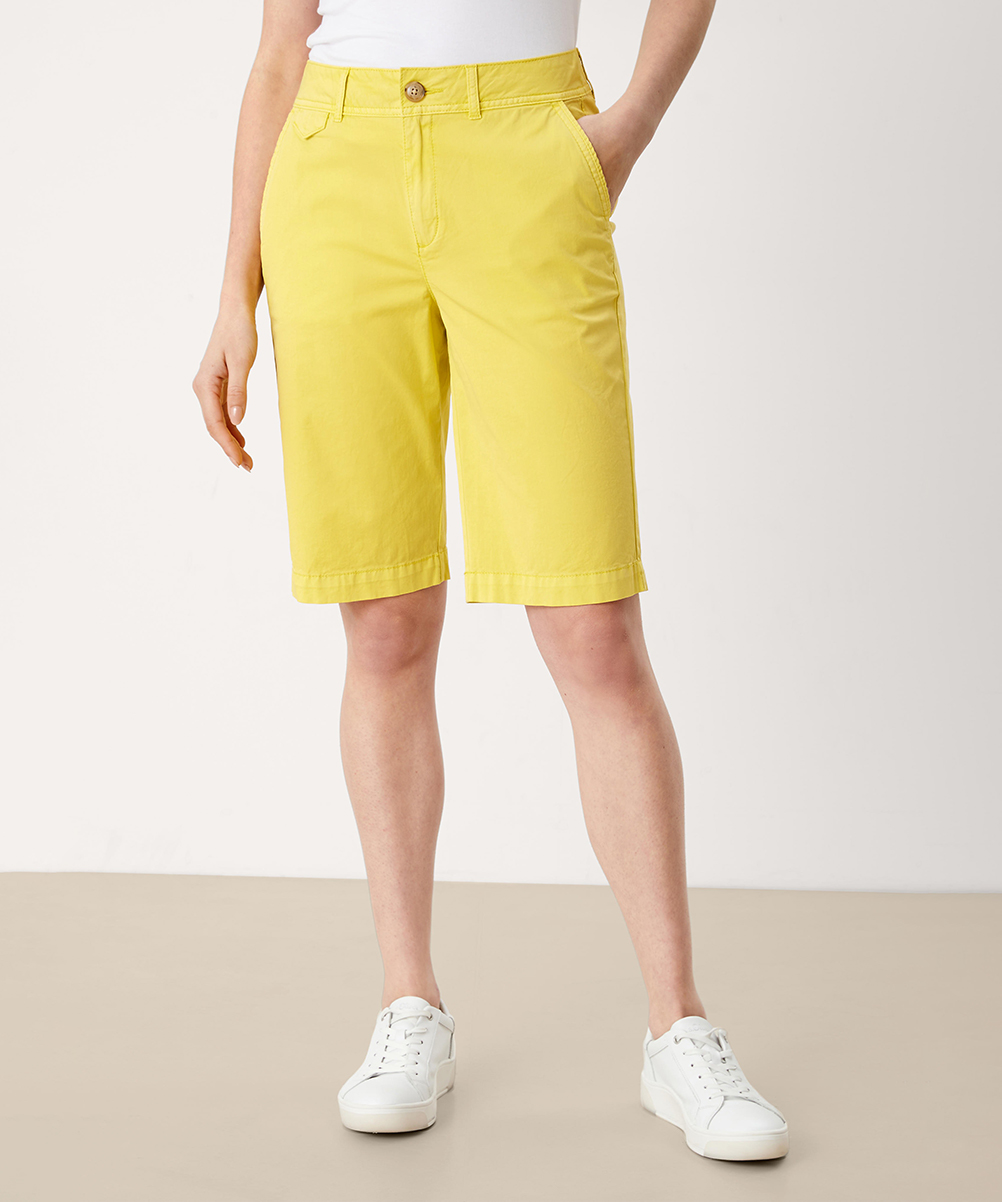 Pantaloni scurti s.Oliver, galben, W32