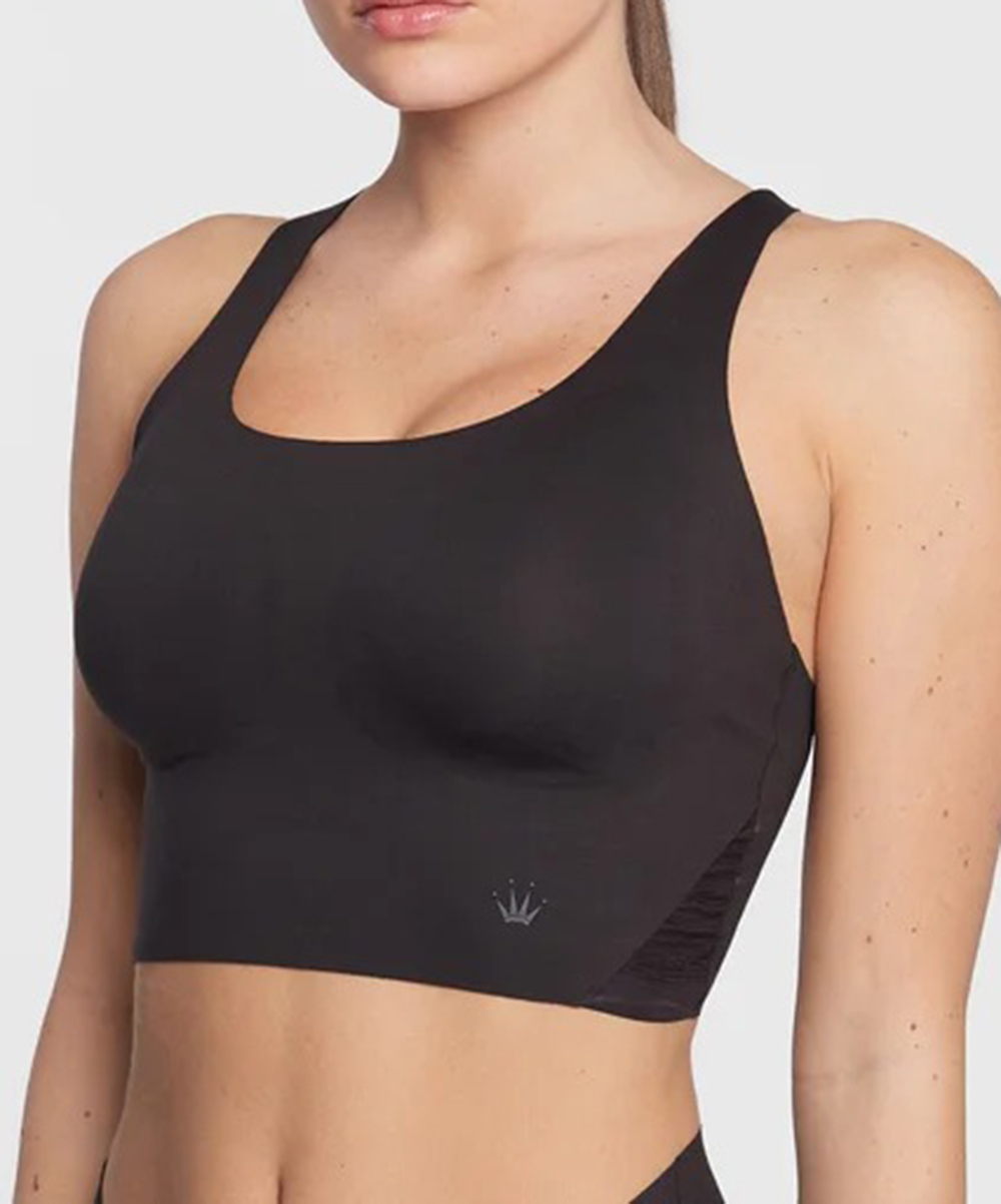 Bustiera sport Triumph, negru