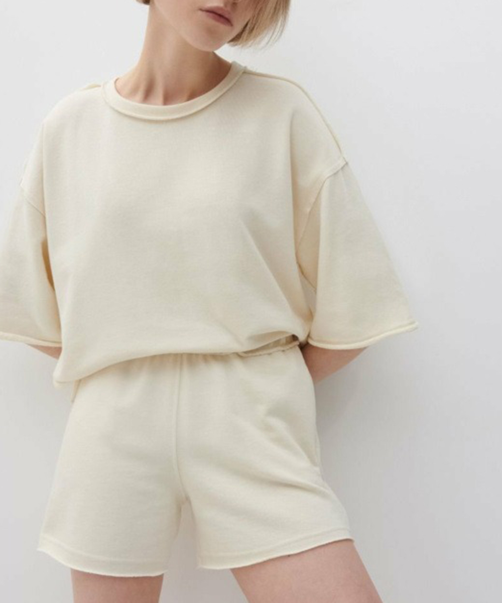 Pantaloni scurti Reserved, crem, L