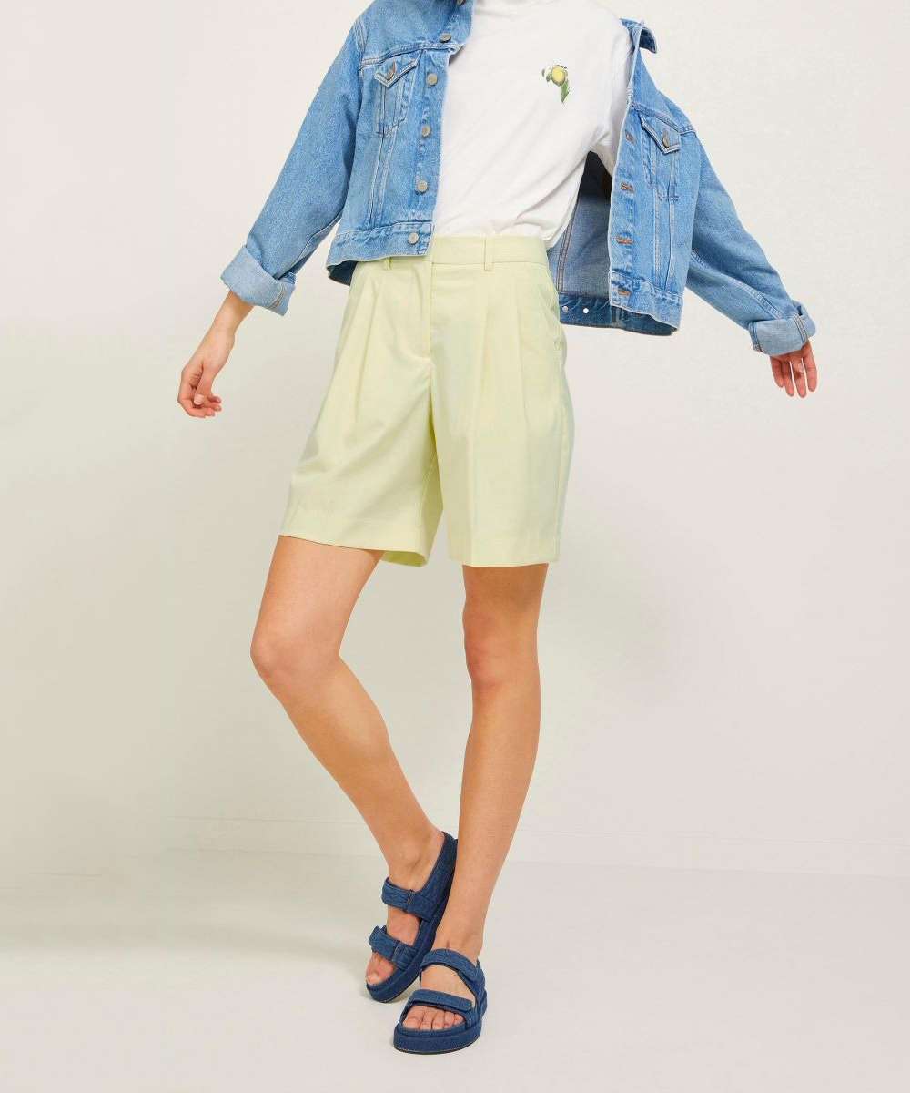 Pantaloni scurti Jack&Jones, galben, S