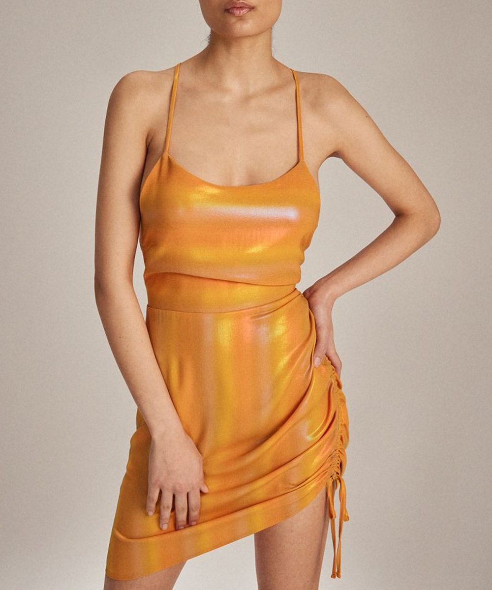 Rochie scurta Reserved, galben, 38