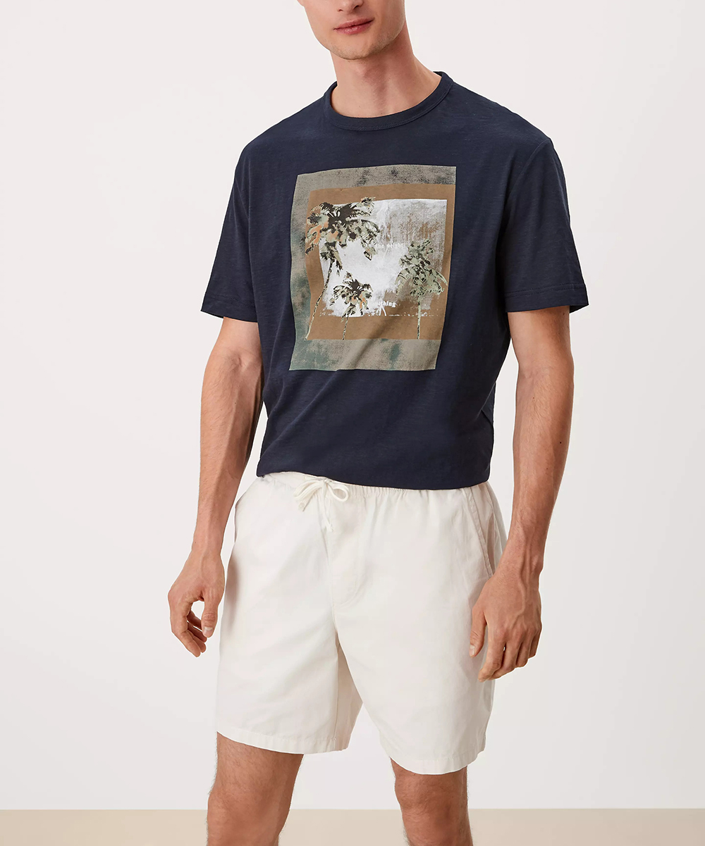 Pantaloni scurti s.Oliver, crem, S