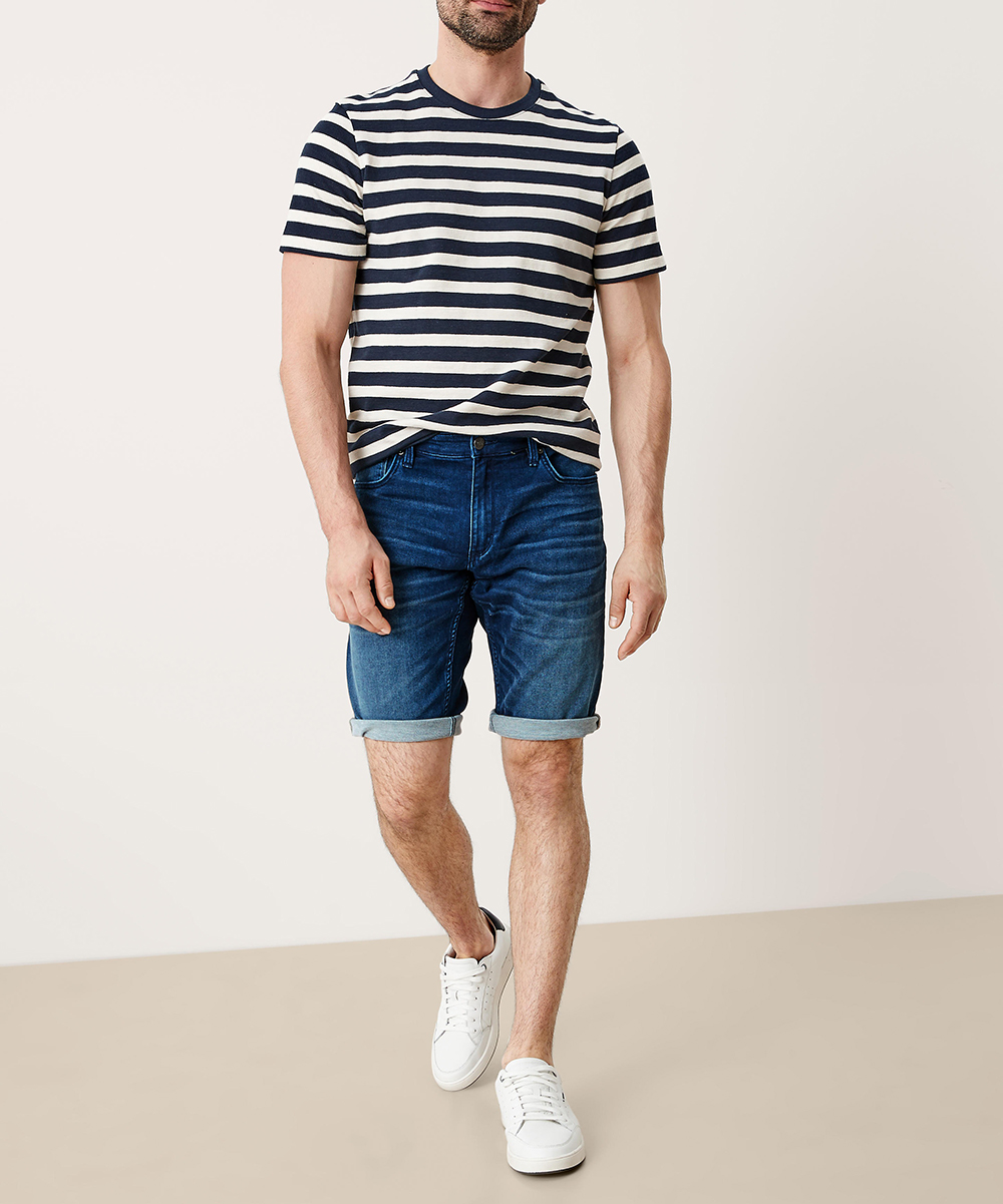 Pantaloni scurti s.Oliver, bleumarin