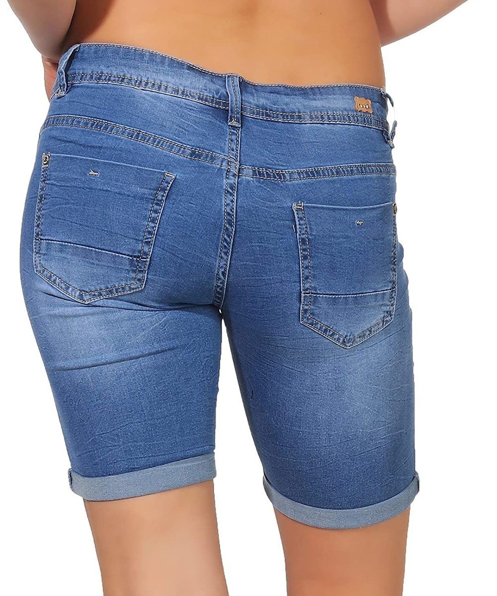 Pantaloni scurti Hailys, albastru, XS - 1 | YEO