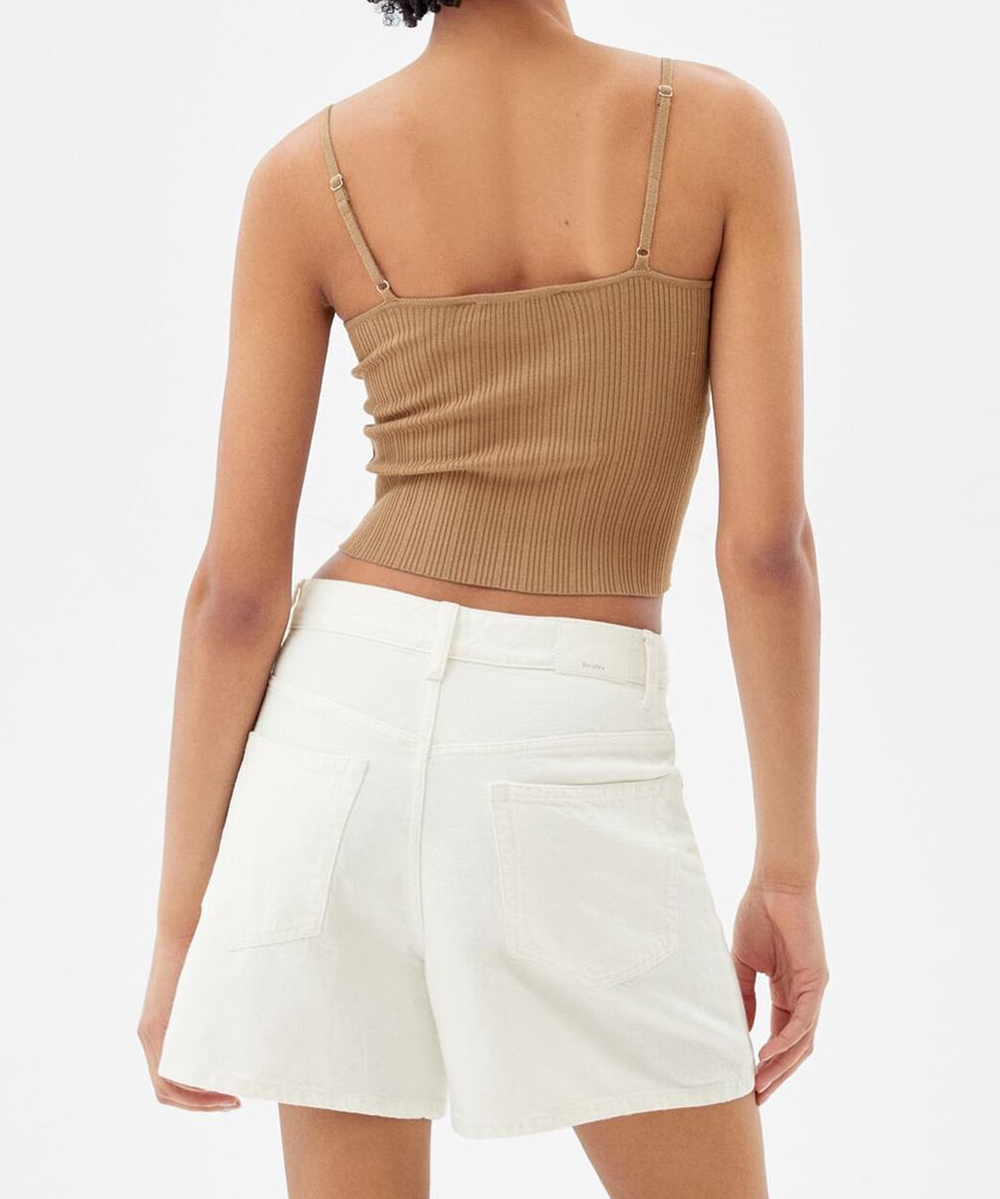 Top Bershka, maro, XS - 1 | YEO