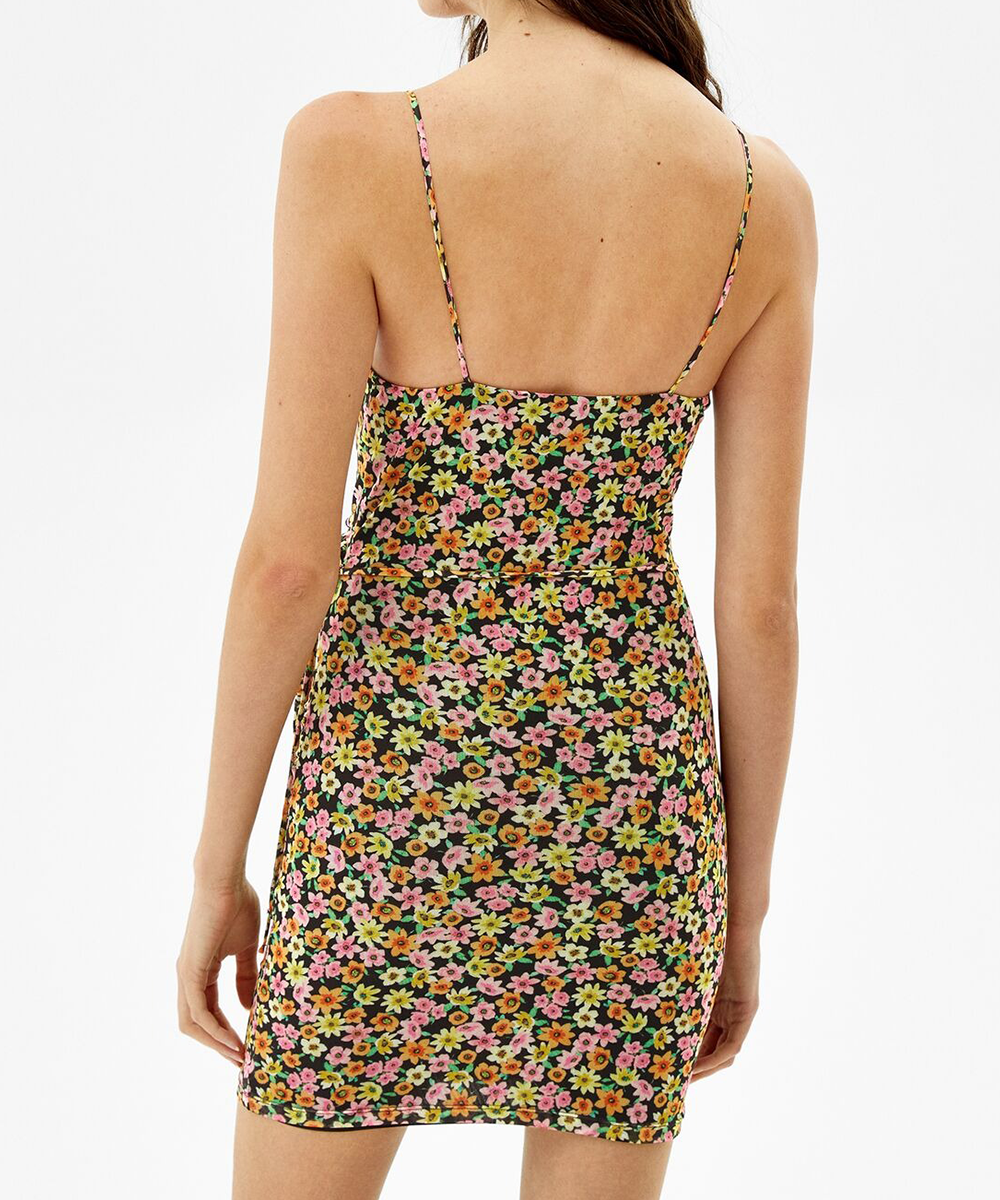Rochie scurta Bershka, floral, XS - 1 | YEO