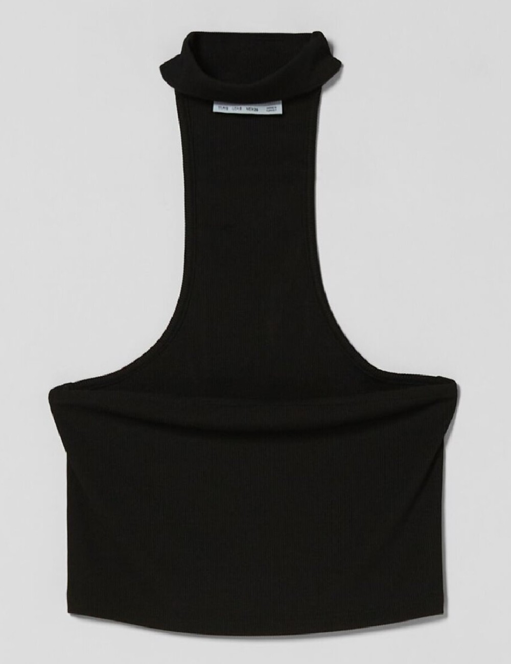 Top Bershka, negru, S - 1 | YEO