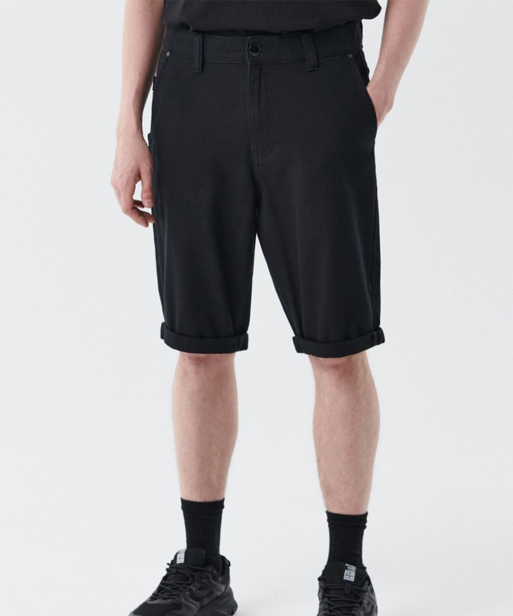 Pantaloni scurti CROPP, negru, 38