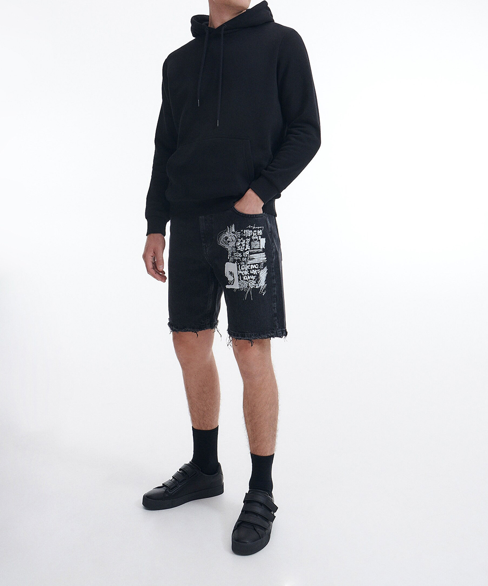 Pantaloni scurti Reserved, negru