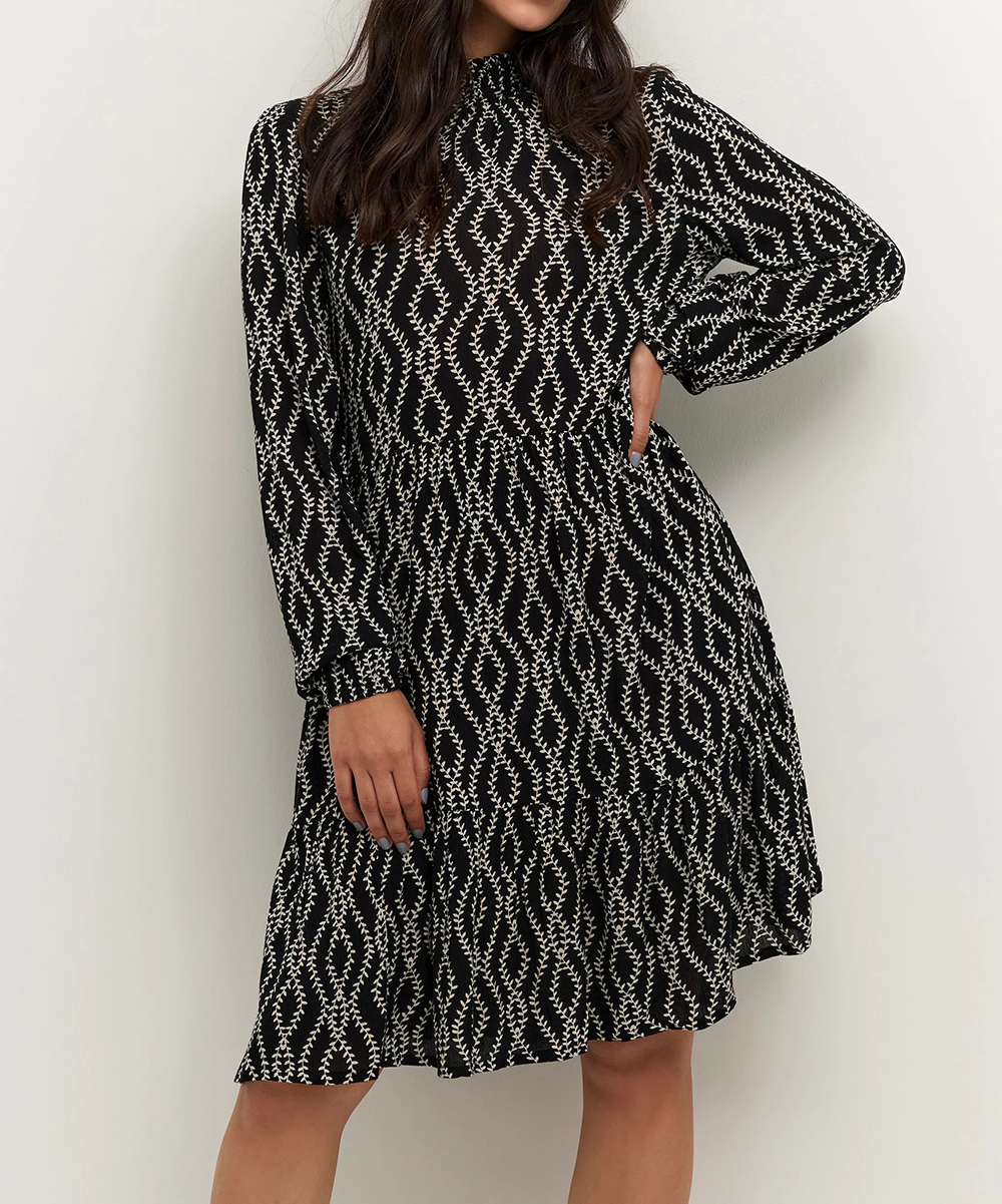 Rochie scurta Kaffe, negru