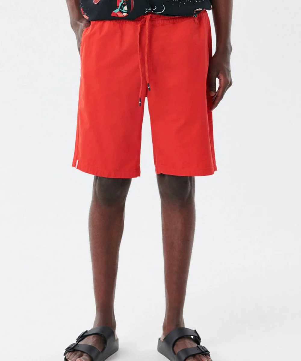 Pantaloni scurti CROPP, rosu, 28