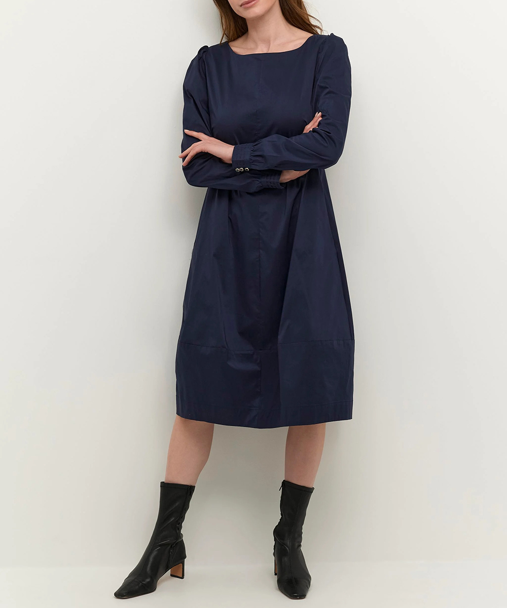 Rochie medie Culture, bleumarin