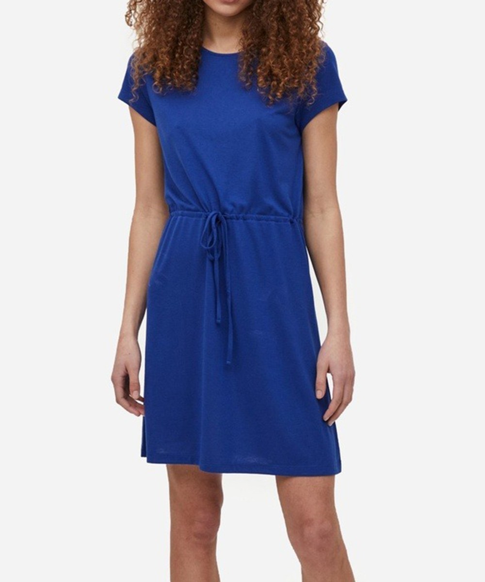 Rochie scurta Vila, albastru, XS - 1 | YEO