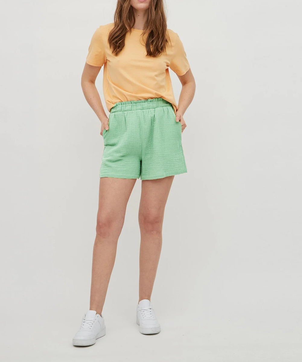 Pantaloni scurti Vila, verde, 38
