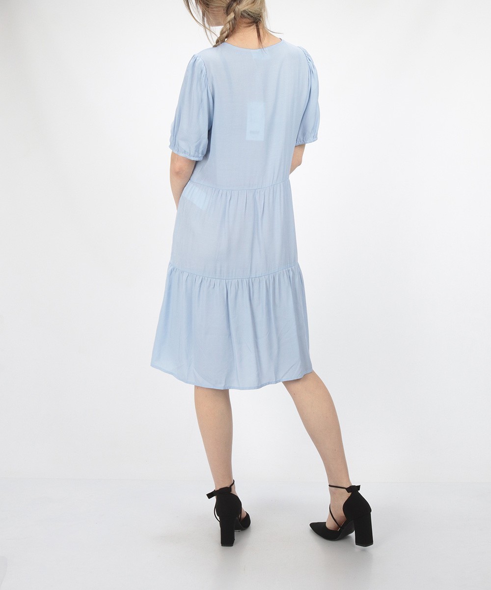 Rochie scurta Vila, bleu, 38 - 1 | YEO