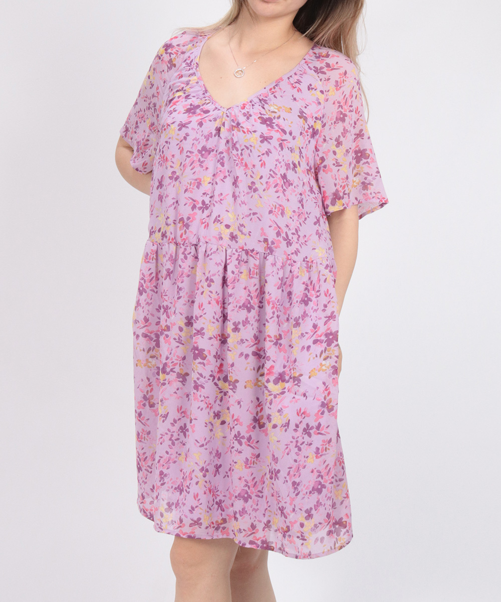 Rochie scurta Vila, mov, 36