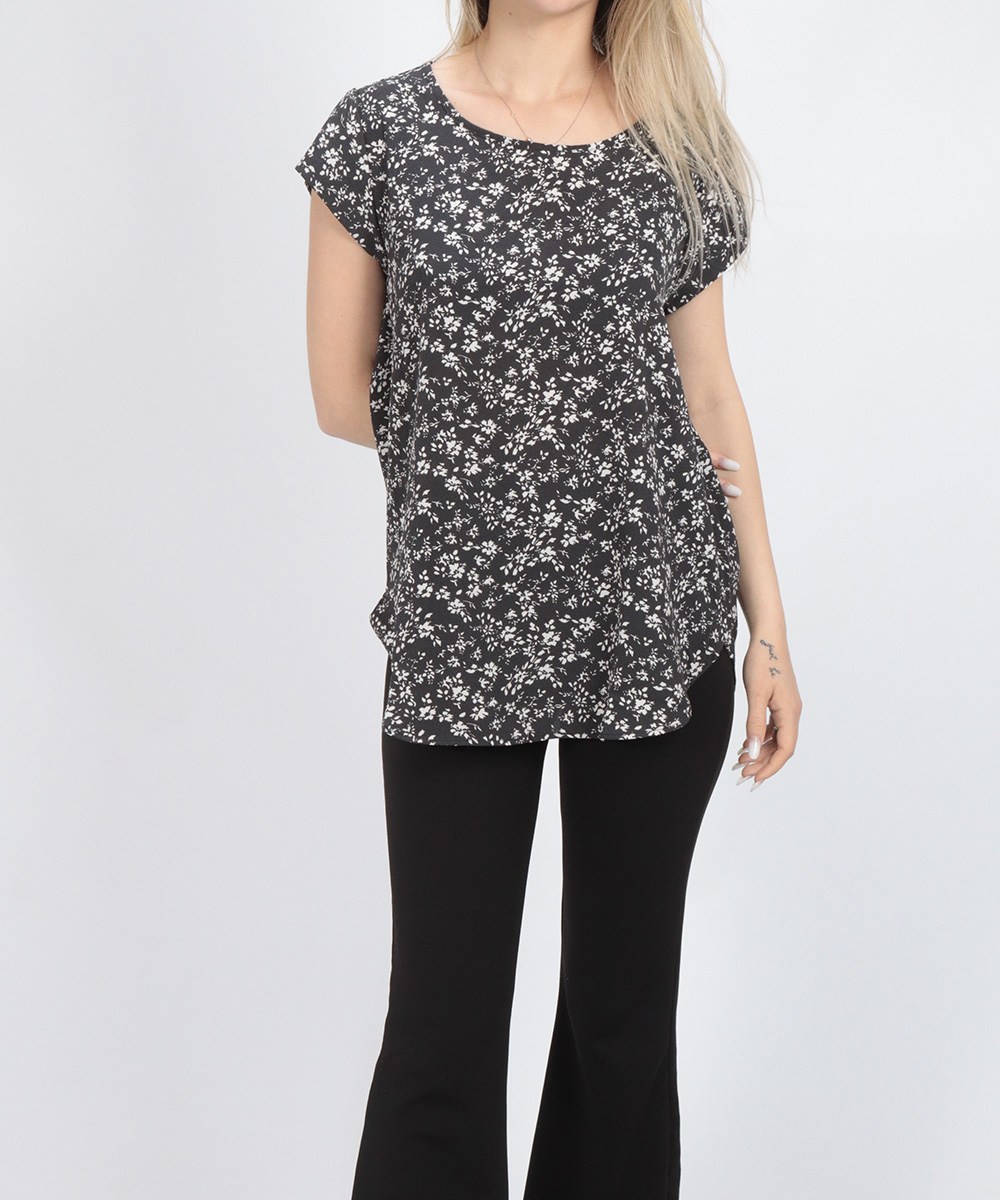 Bluza Only, gri inchis, 36