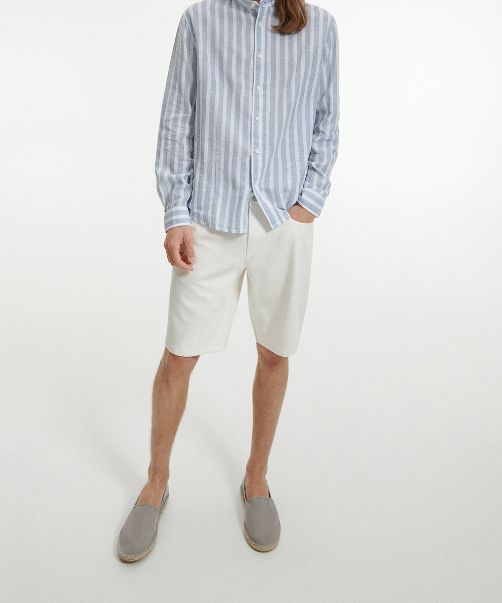 Pantaloni scurti Reserved, alb, 38
