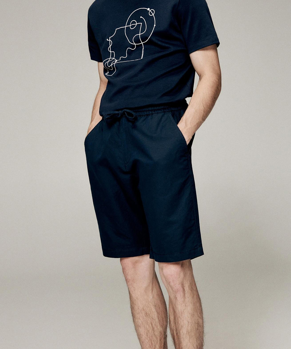 Pantaloni scurti Reserved, bleumarin, S
