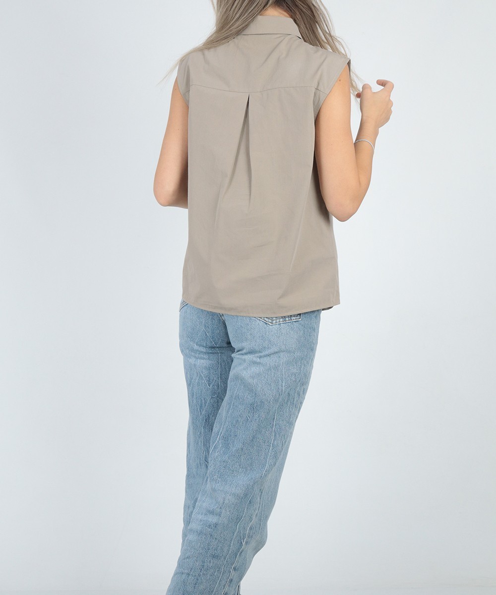 Camasa Vero Moda, bej, M - 1 | YEO