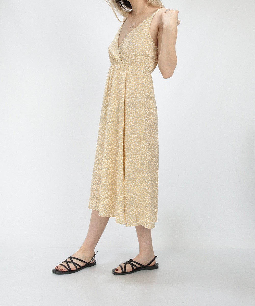 Rochie medie shein, galben, xs