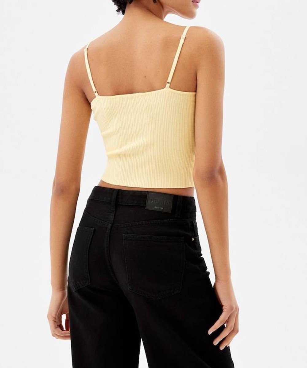 Top Bershka, galben, XL - 1 | YEO