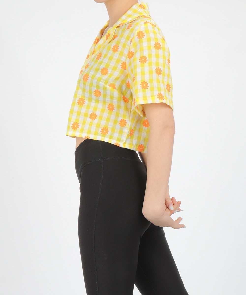 Camasa SHEIN, galben, L - 1 | YEO