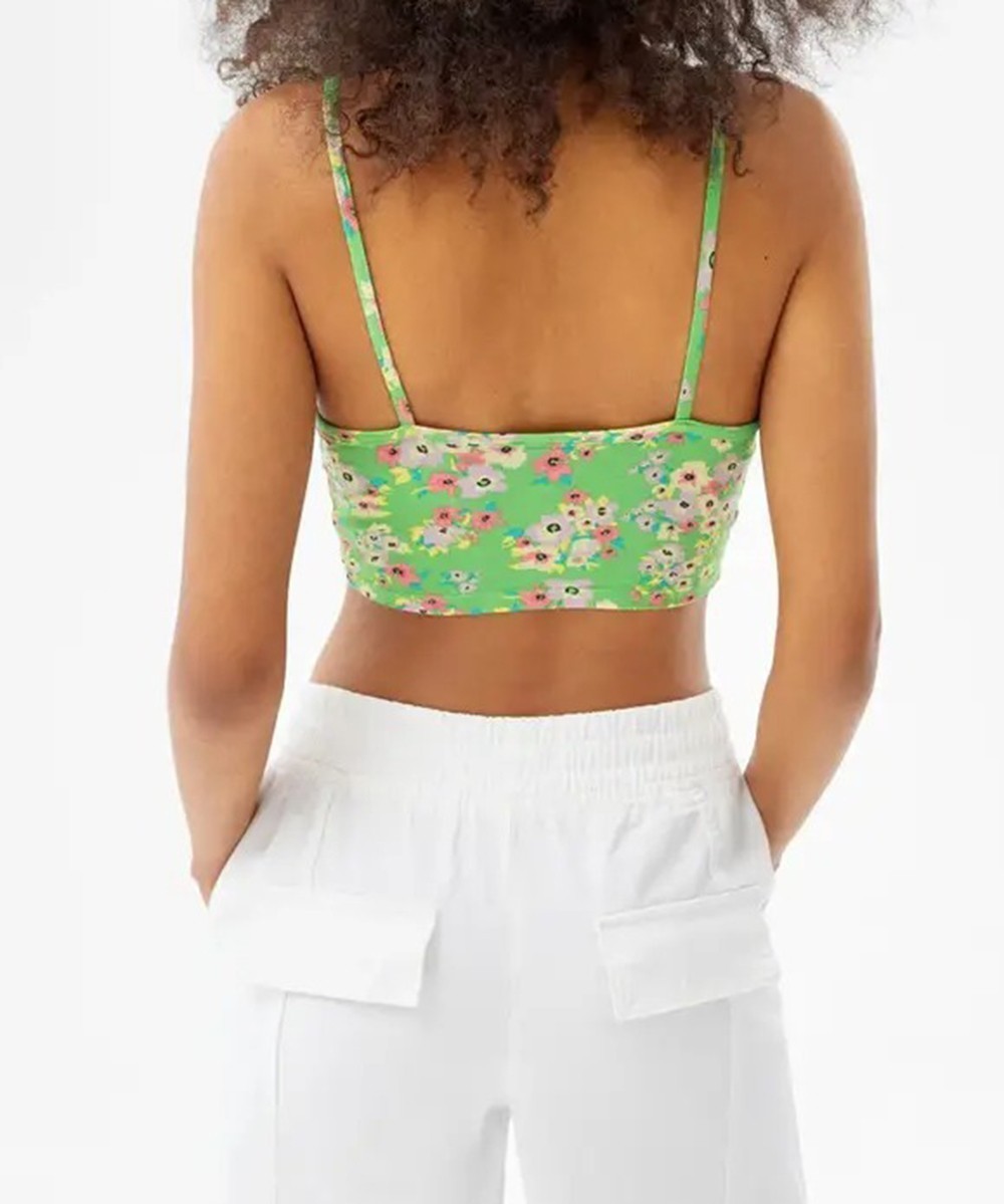 Top Bershka, verde, M - 1 | YEO