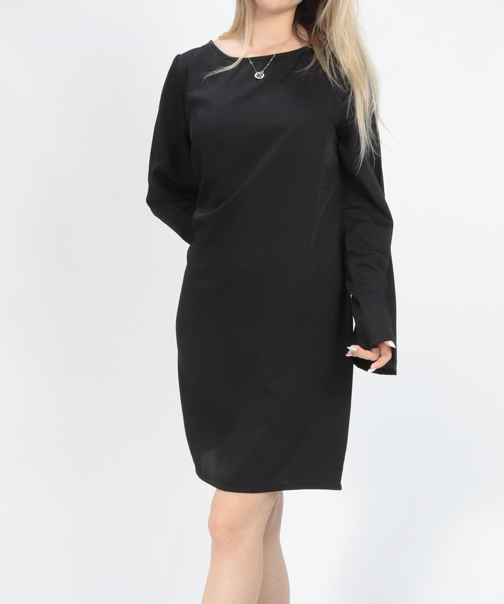 Rochie scurta BUBBLEROOM, negru, 36