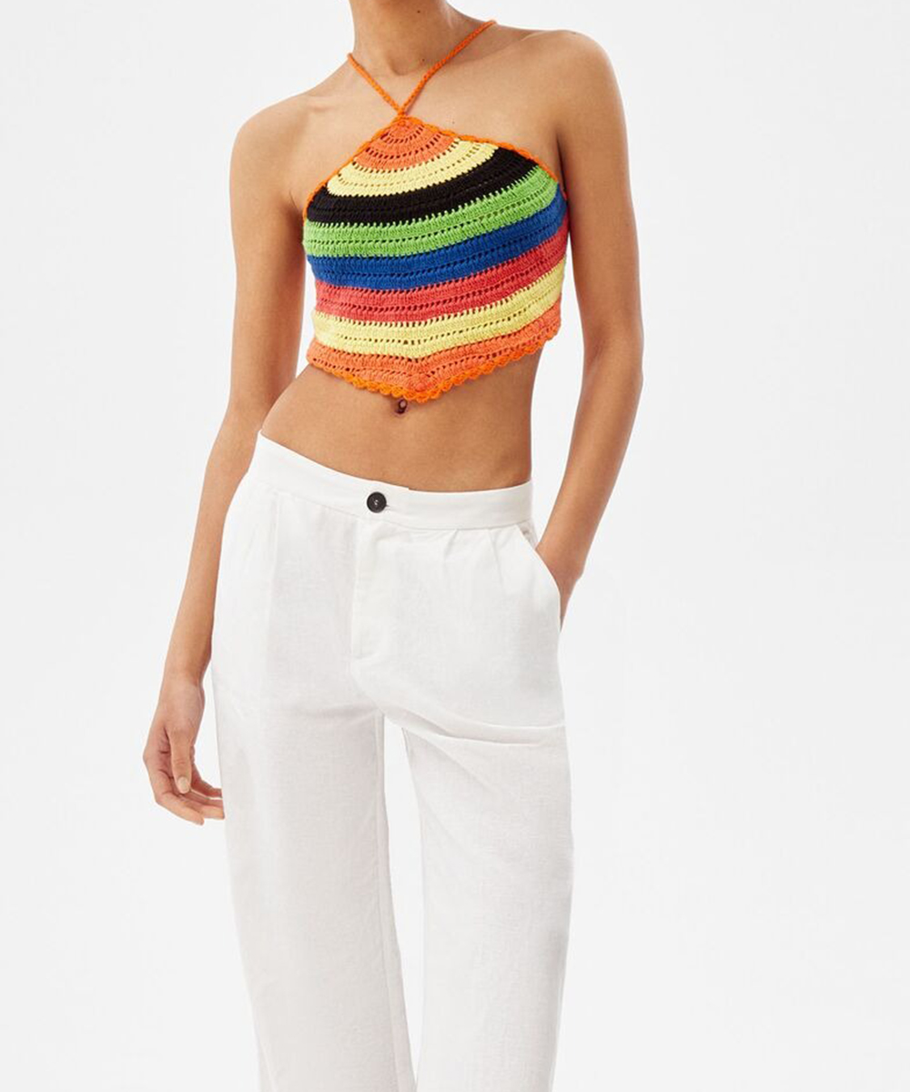 Top Bershka, mix culori, M