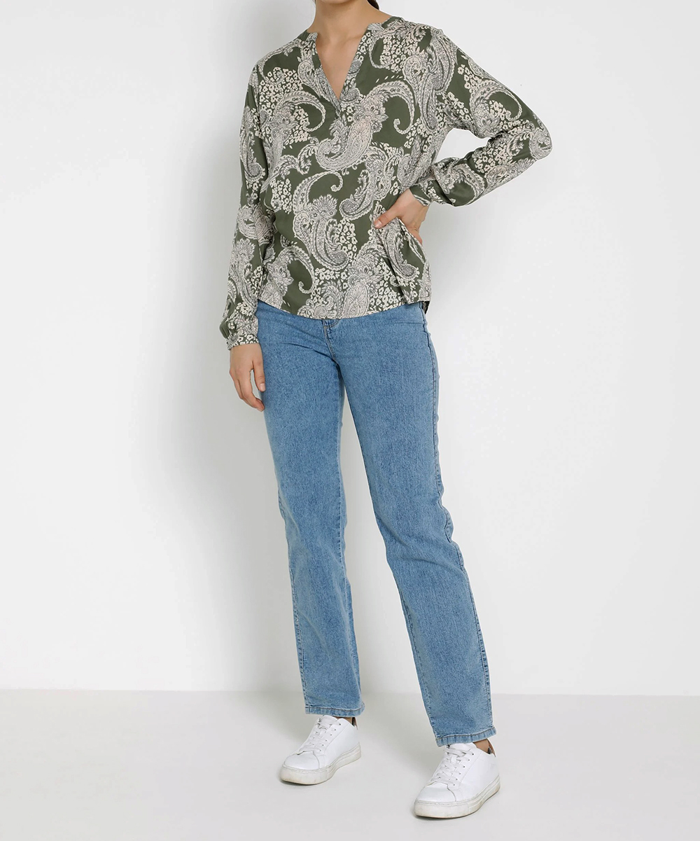 Camasa Kaffe, verde, 36
