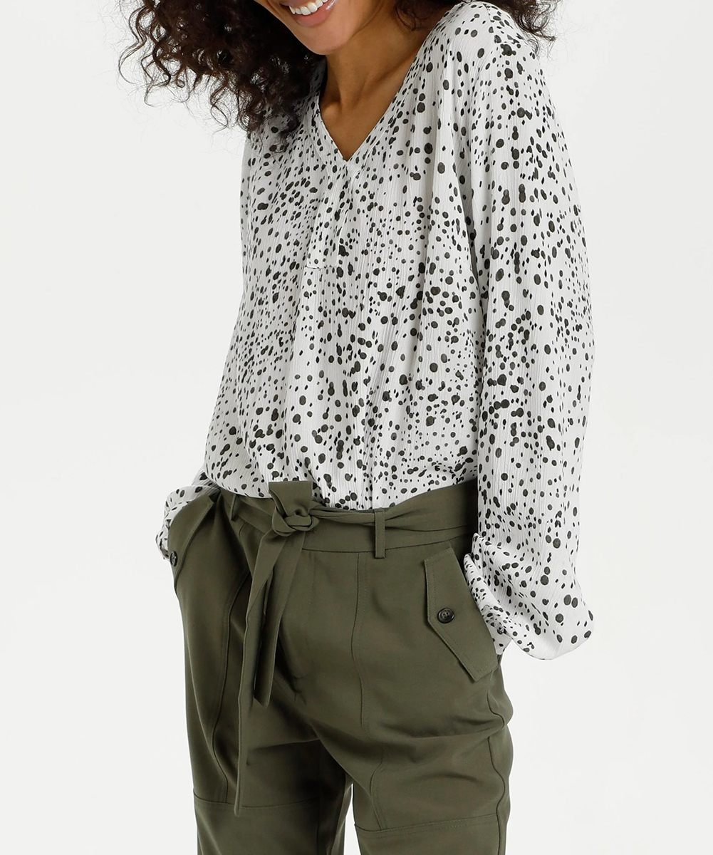 Bluza Kaffe, alb