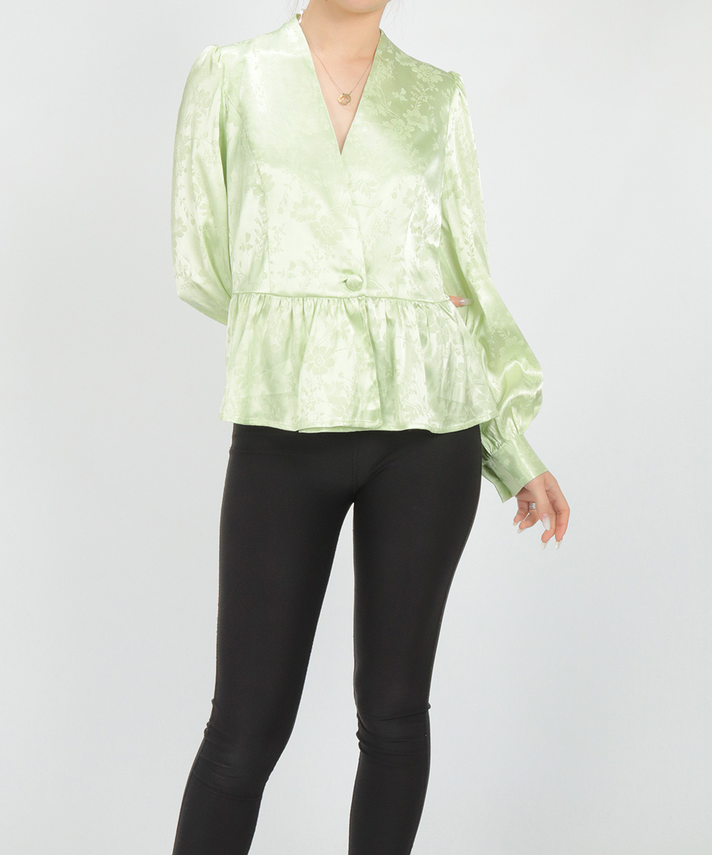Camasa Vero Moda, verde, M