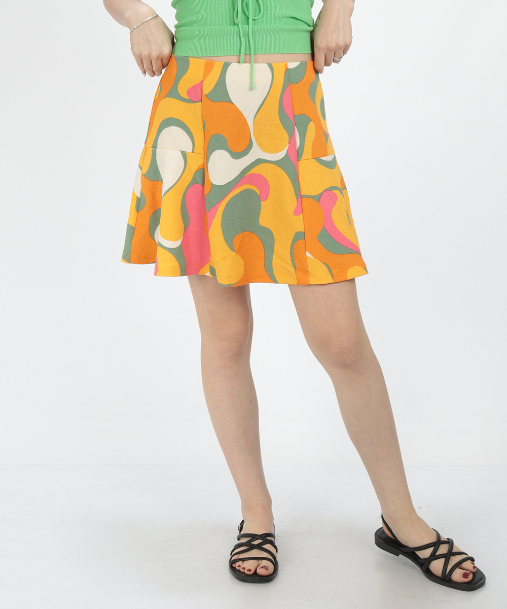 Fusta Vero Moda, mix culori, M