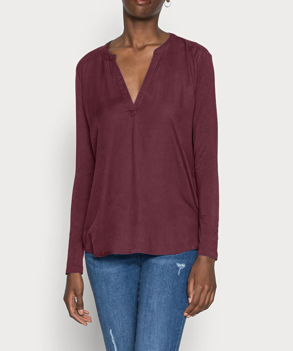 Bluza Kaffe, pruna