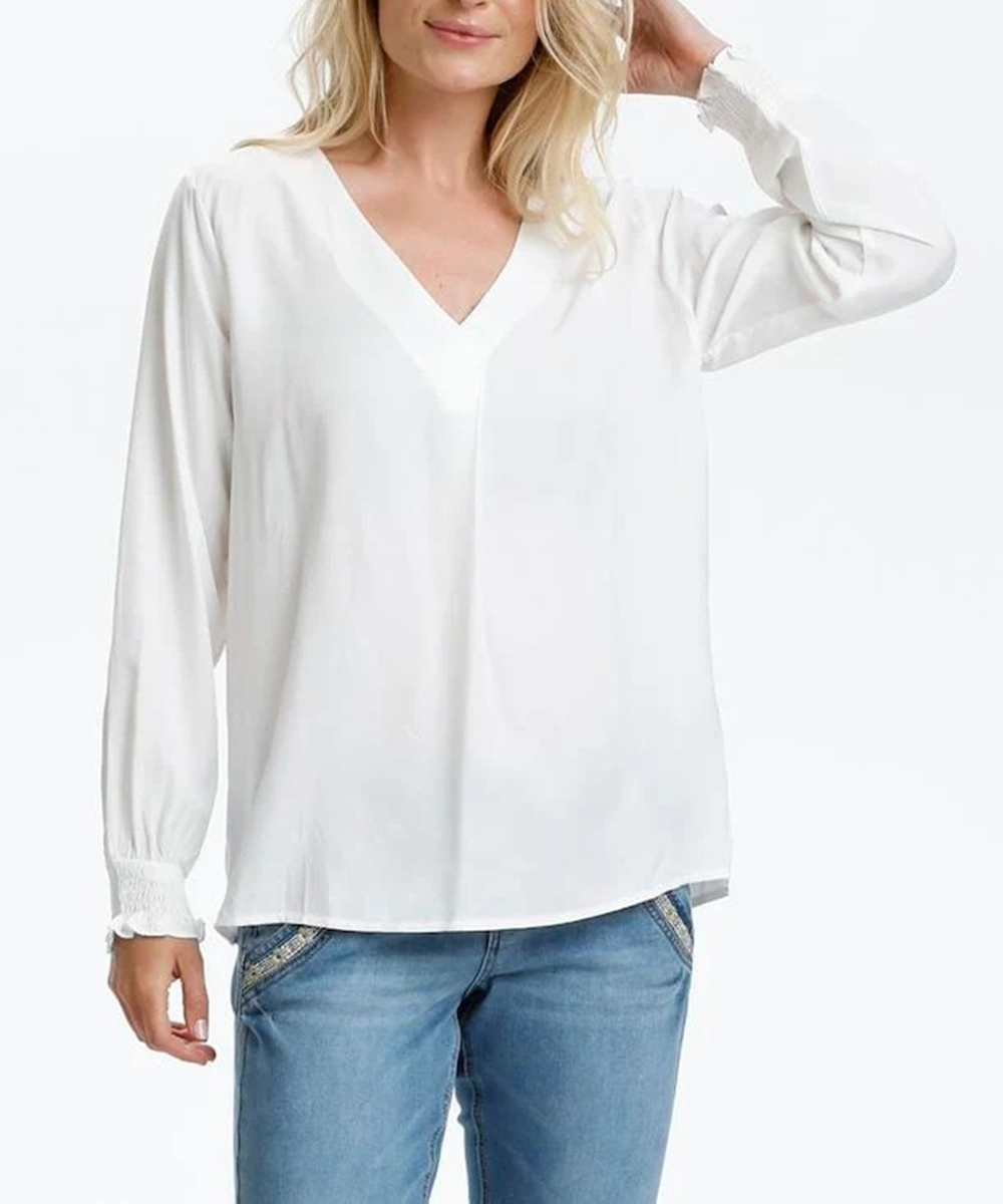 Camasa Cream, alb, 34