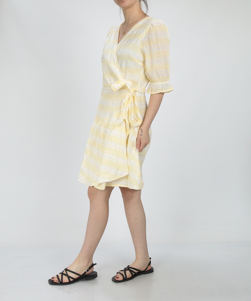 Rochie scurta Vero Moda, galben, M - 1 | YEO