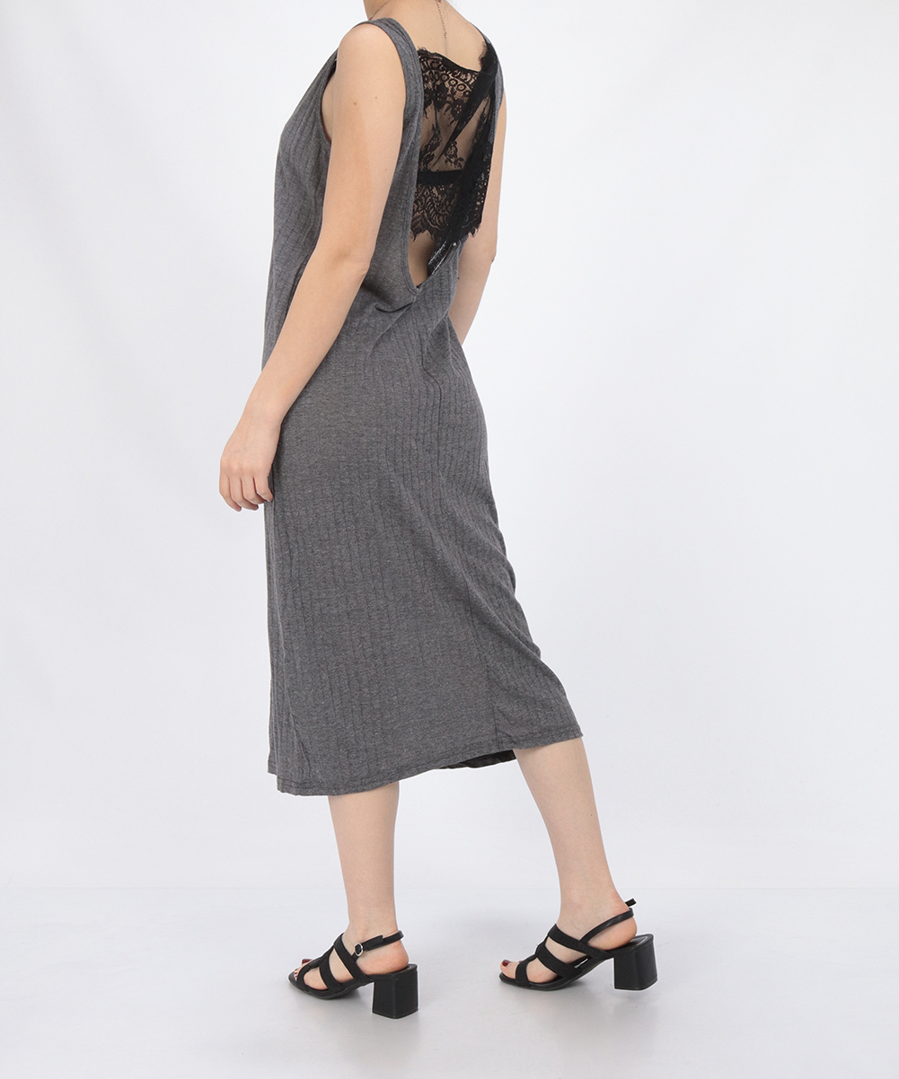 Rochie medie SHEIN, gri, M - 1 | YEO