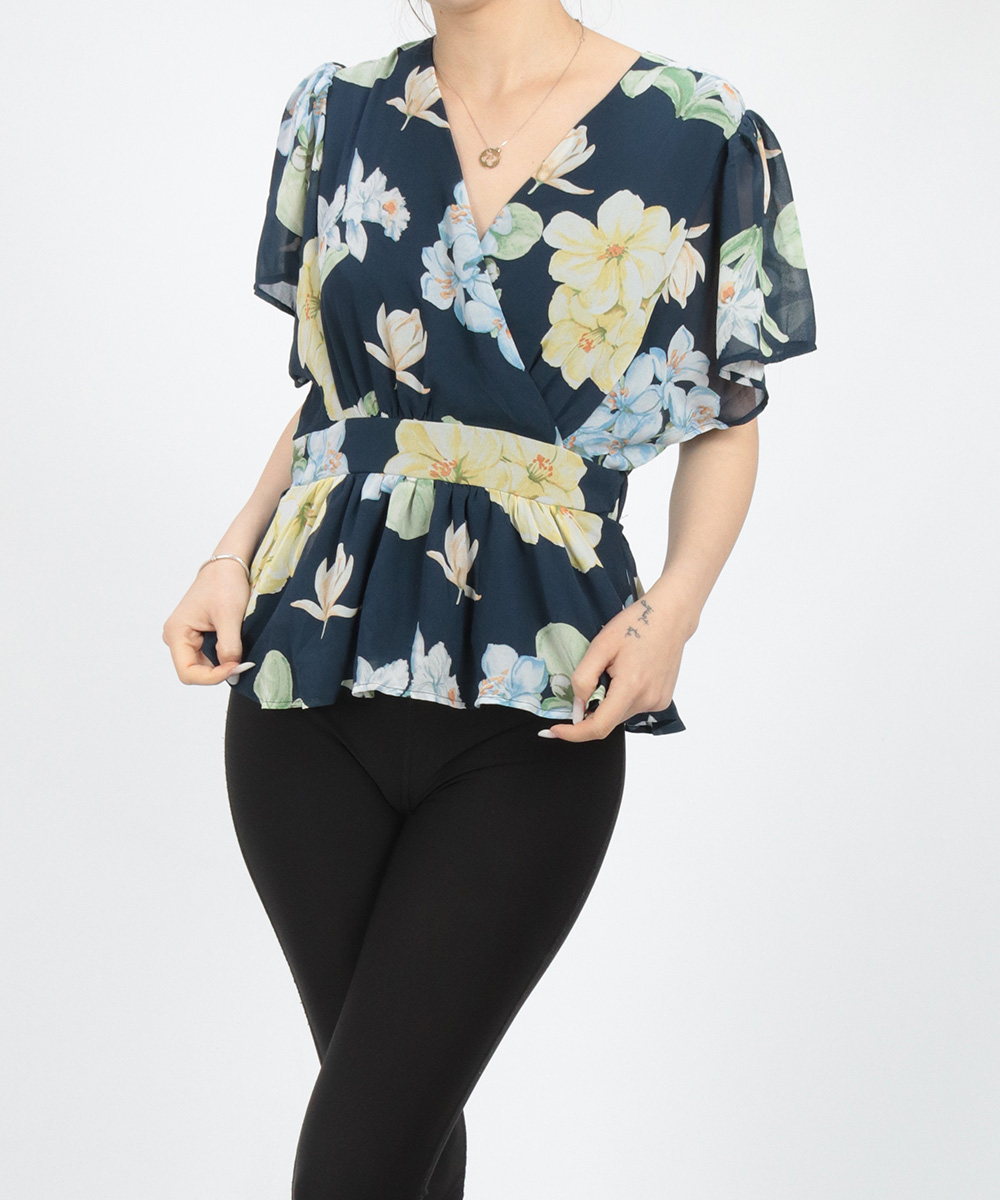 Bluza Vila, floral, 38