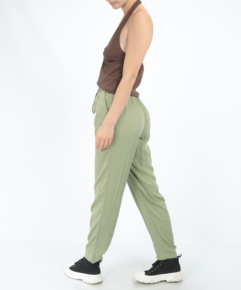 Pantaloni Reserved, verde, 34 - 1 | YEO