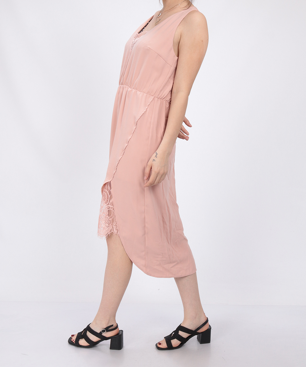 Rochie scurta Vila, roz, 36 - 1 | YEO