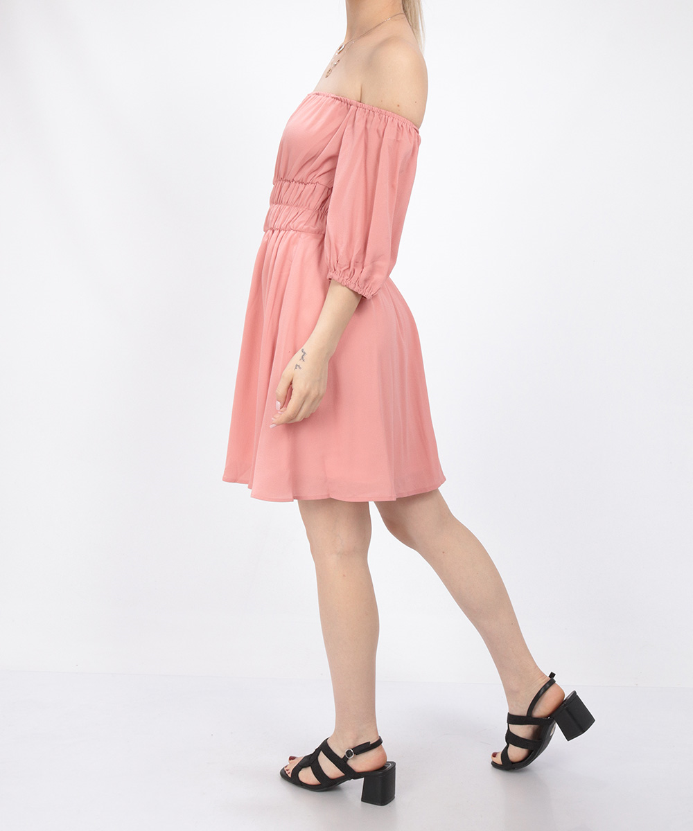 Rochie scurta SHEIN, roz, L - 1 | YEO