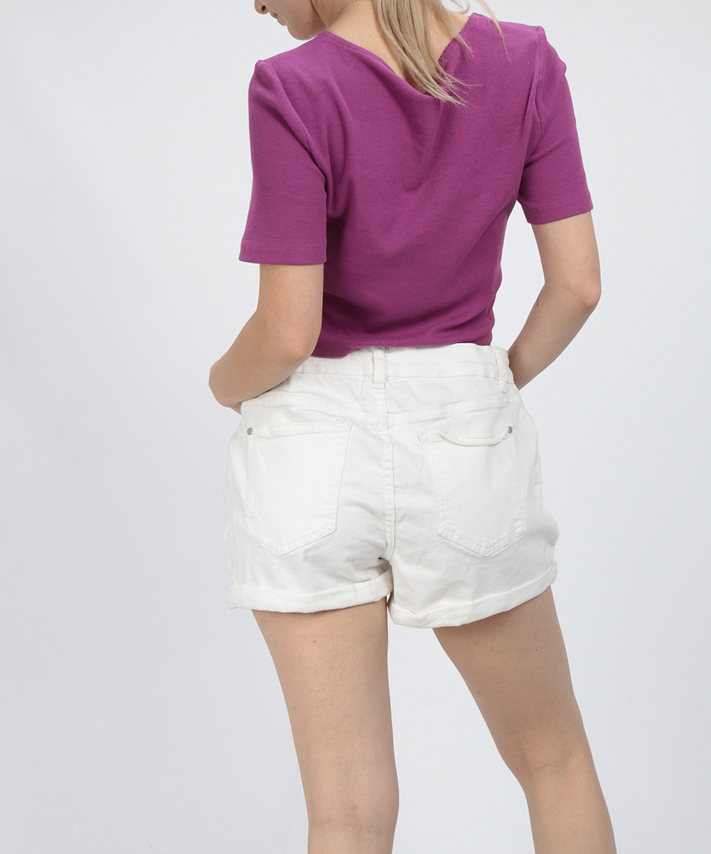 Pantaloni Scurti Reserved, alb, 42 - 1 | YEO