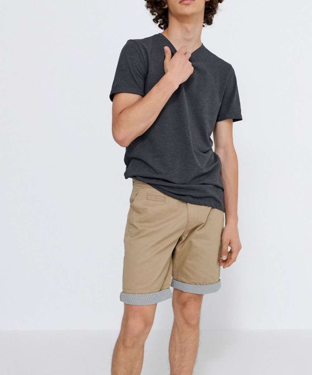 Pantaloni scurti House Brand, maro, S