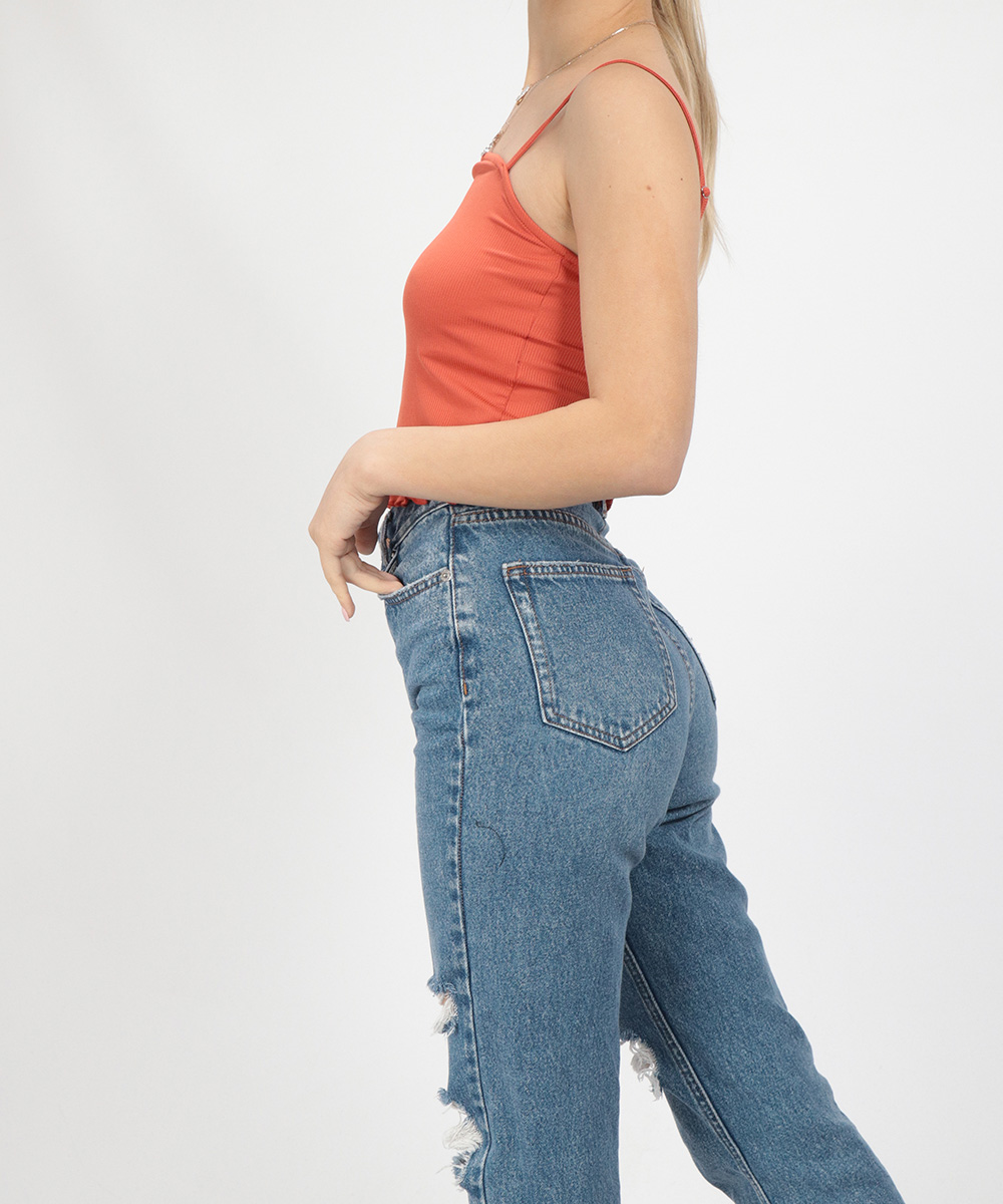 Top Vero Moda, caramiziu, S - 1 | YEO