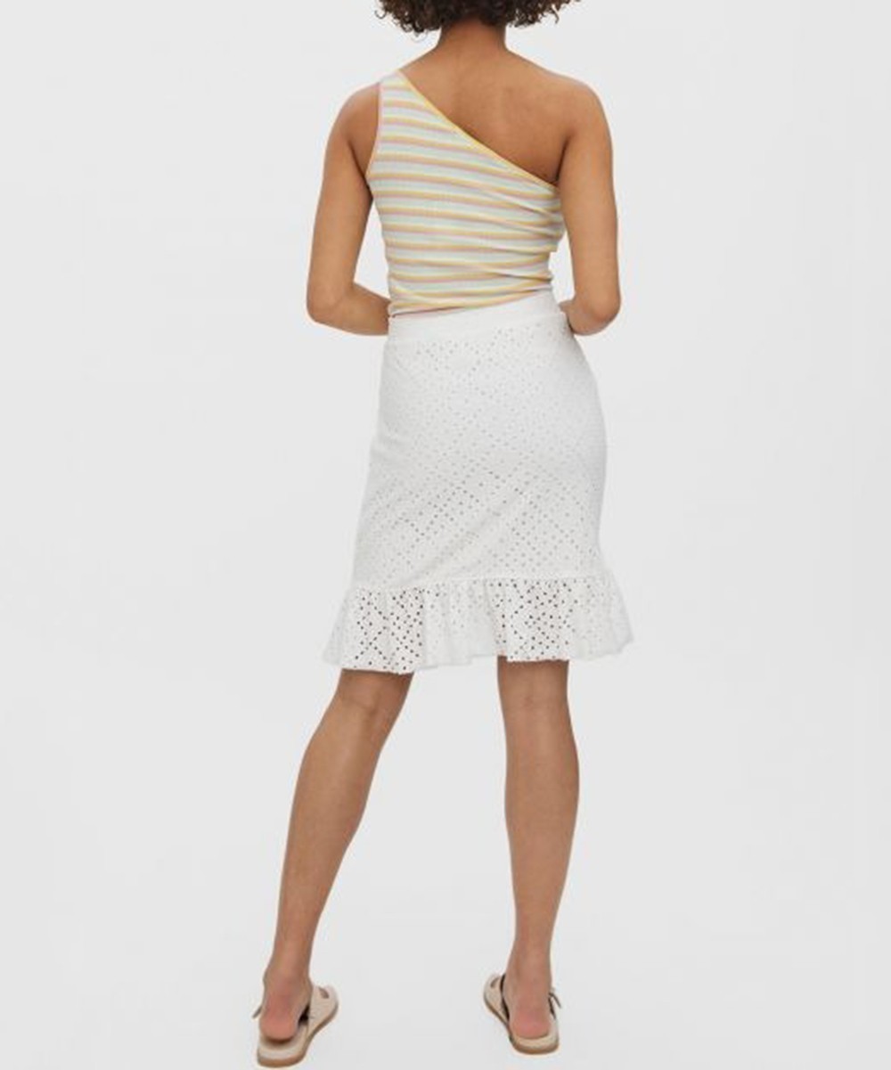 Fusta Vero Moda, alb, M - 1 | YEO