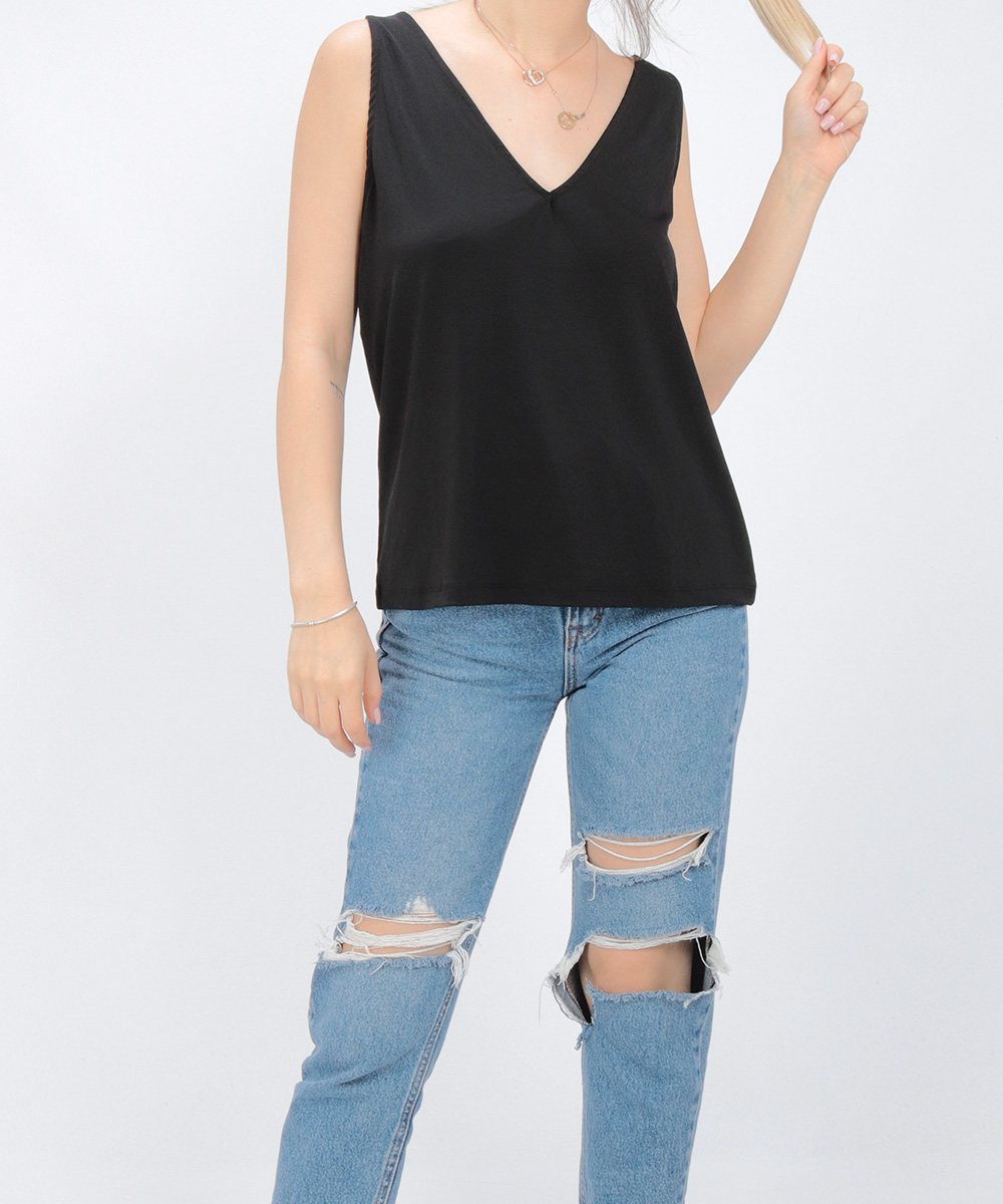 Maiou Vero Moda, negru, M
