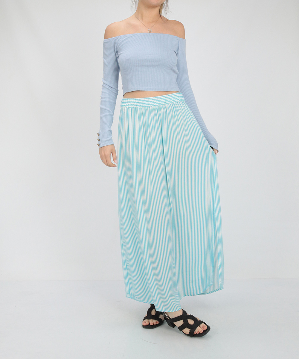 Fusta Vero Moda, albastru, M